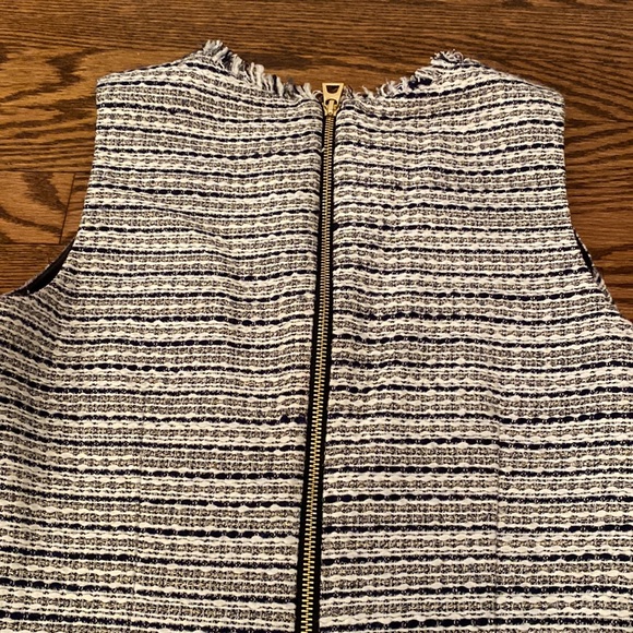 STS Tweed Dress with Metallic Stitching - Picture 3 of 3